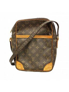 Louis Vuitton Shoulder Bag Monogram Danube MM Brown